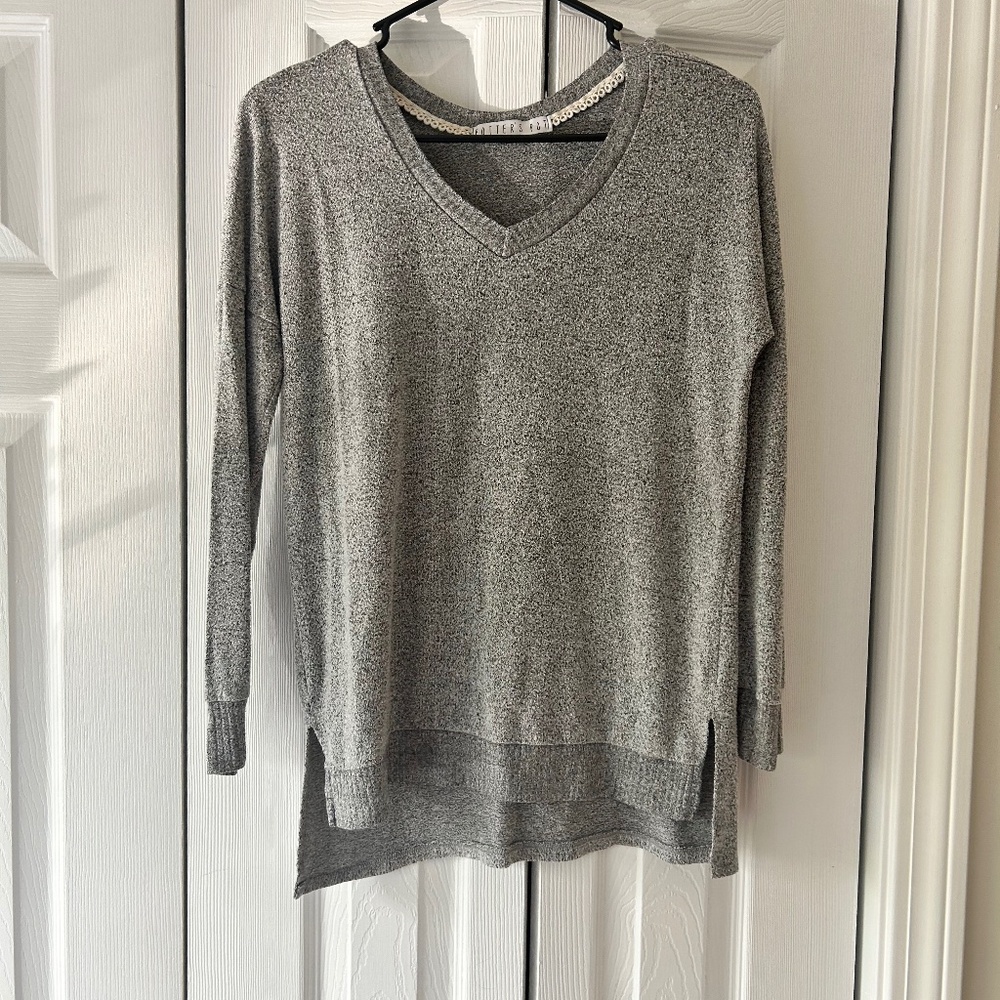 Gray Lightweight Sweater